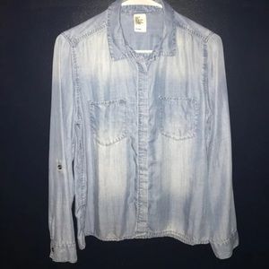 H&M Women’s Long Sleeve Denim Top